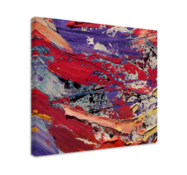 Splash colors painting  canvas art - TenStickers