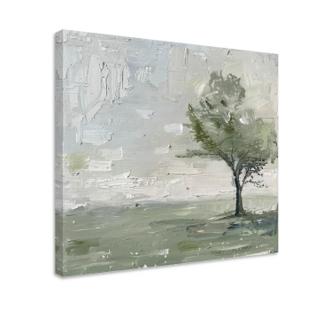 One Big Tree Wall Artwork Canvas - TenStickers