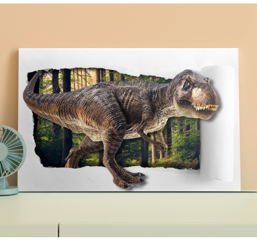 3D dinosaur wall art - TenStickers