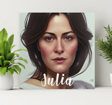 Your Avatar personalised wall canvas print - TenStickers
