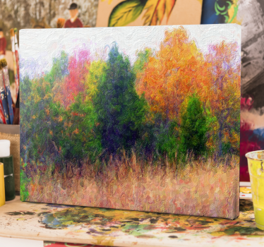 Autumn Tree canvas print - TenStickers