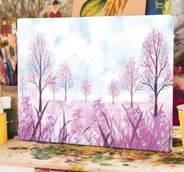Spring Tree canvas print - TenStickers