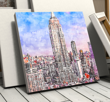 Ciudades New York City skyline prints - TenStickers