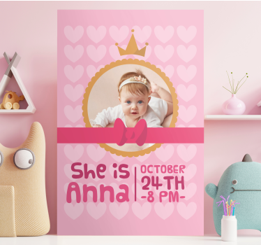 Cocktail canvas birthday celebration banner - TenStickers