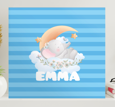 Cocktail canvas elephant dreams - TenStickers