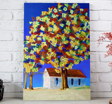 Spring Tree elegant canvas prints - TenStickers