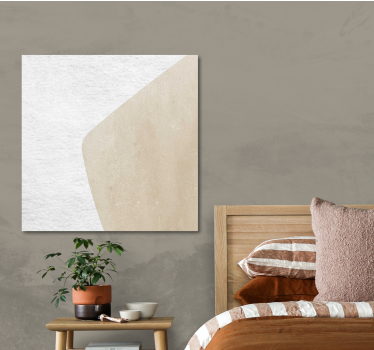 Minimalist painting canvas art - TenStickers