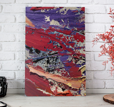 Splash colors painting  canvas art - TenStickers