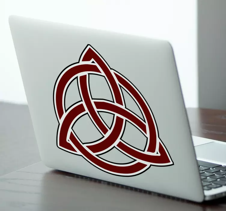 Celtic Knot Design geometric wall sticker - TenStickers