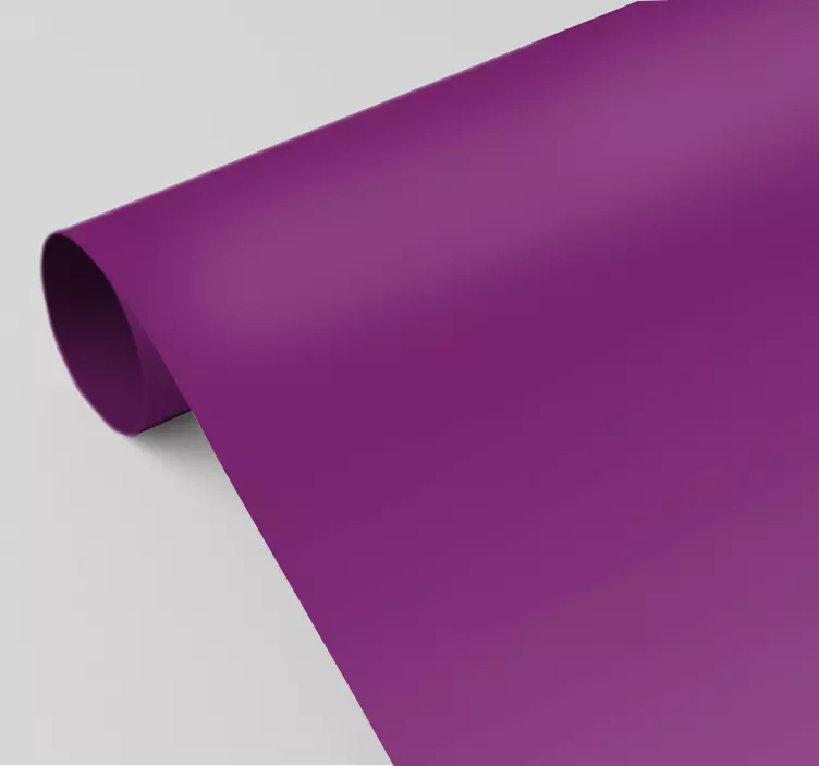 Purple plain vinyl wall sheet - TenStickers
