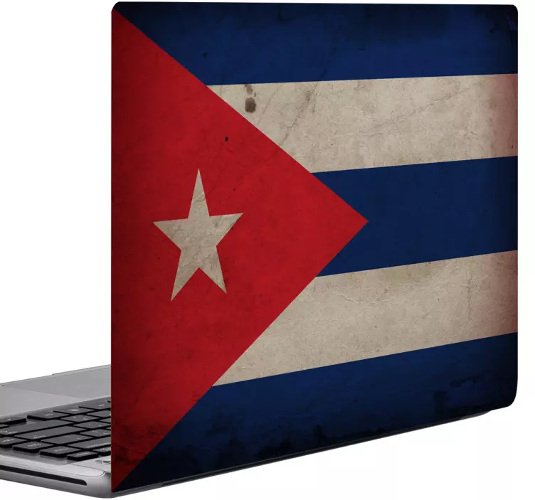 Cuban National Emblem laptop skin - TenStickers