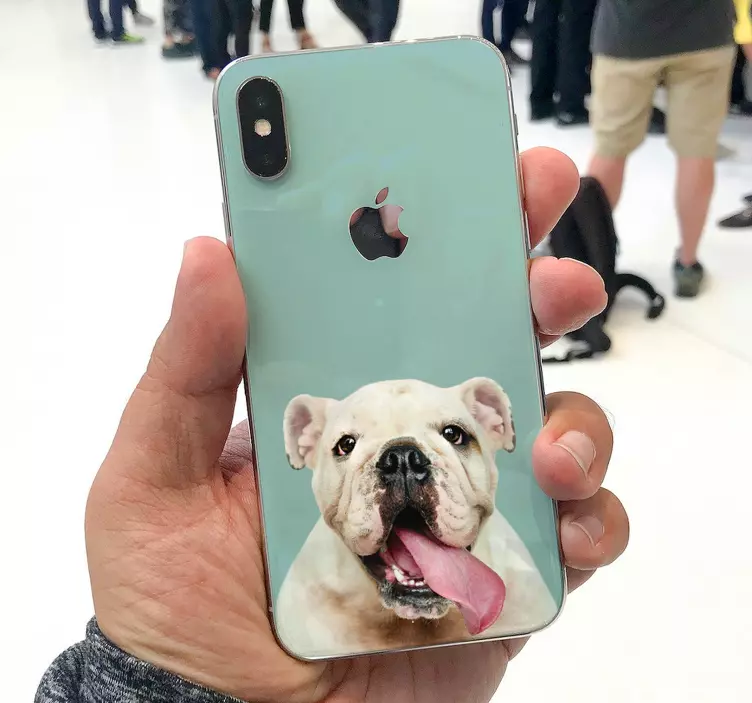 Personalized iPhone sticker - TenStickers