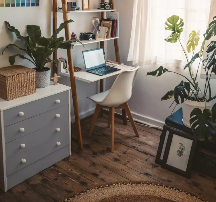 Grey furniture vinyl decal - TenStickers