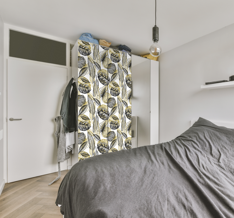 Elegant Tropical Plant furniture decal   - TenStickers