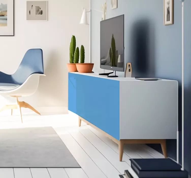 Azul Claro furniture decal  - TenStickers