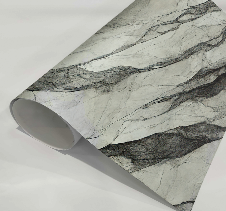 Grey marble furniture sticker - TenStickers