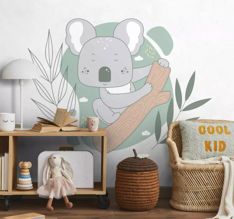 Adorable Koala animal wall sticker - TenStickers