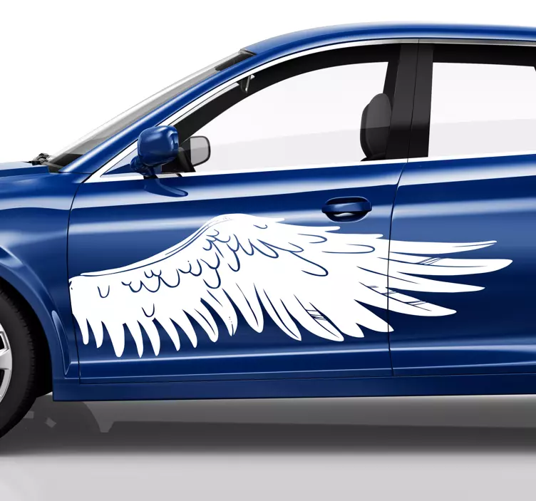 Angel wings Car sticker - TenStickers
