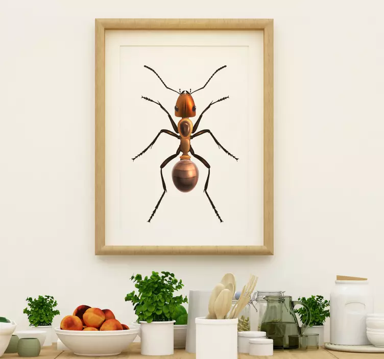 Ant Themed Insect Wall Sticker - TenStickers