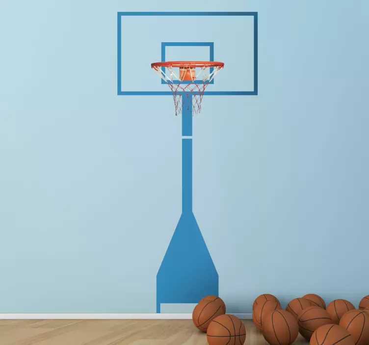 Basketball Ring Wall Sticker - TenStickers
