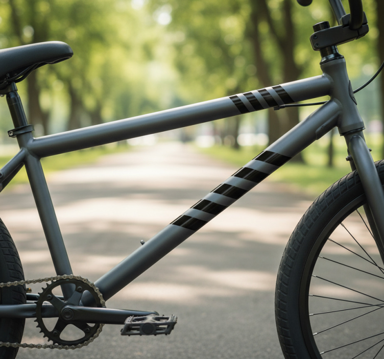 Bike sticker racing stripes set - TenStickers