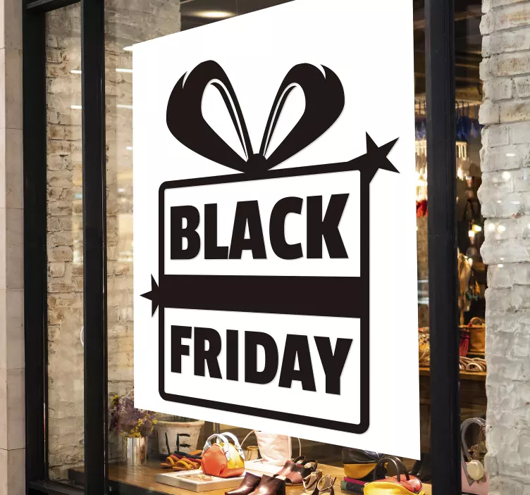 BLACK FRIDAY PROMOTION SALE sales sticker - TenStickers