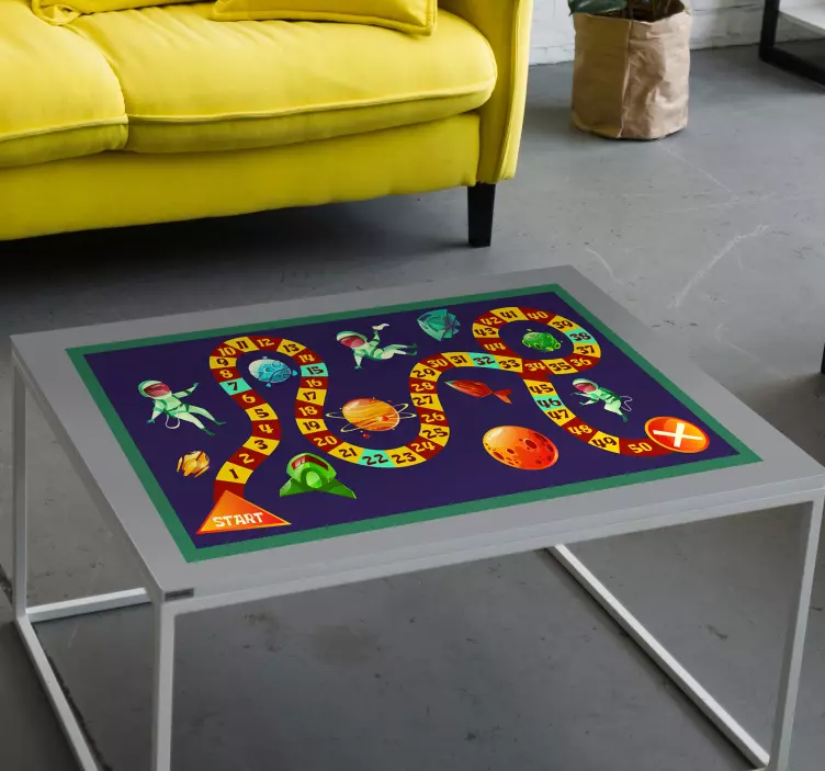 Board game space furniture sticker - TenStickers