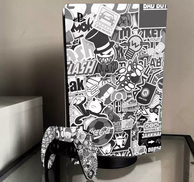 Bomb PS5 vinyl skin sticker - TenStickers