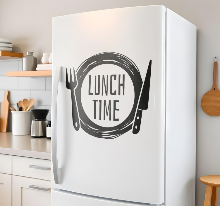 bon apetit  fridge sticker - TenStickers
