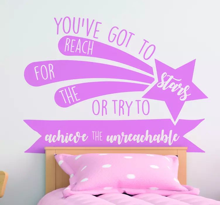 Cathy Freeman Stars Quote Sticker - TenStickers