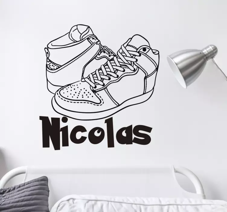 Custom Sneakers Design object sticker - TenStickers