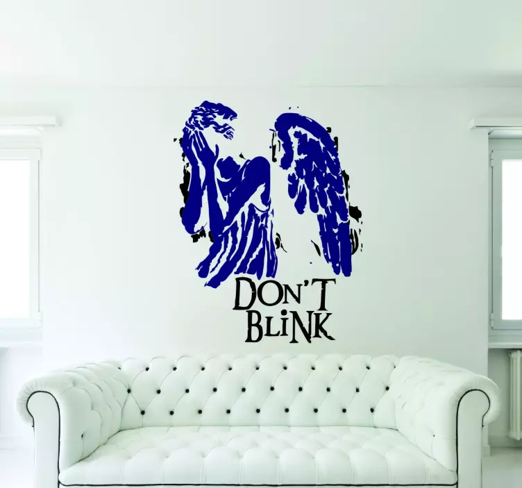 'Don't Blink' Doctor Who Sticker - TenStickers