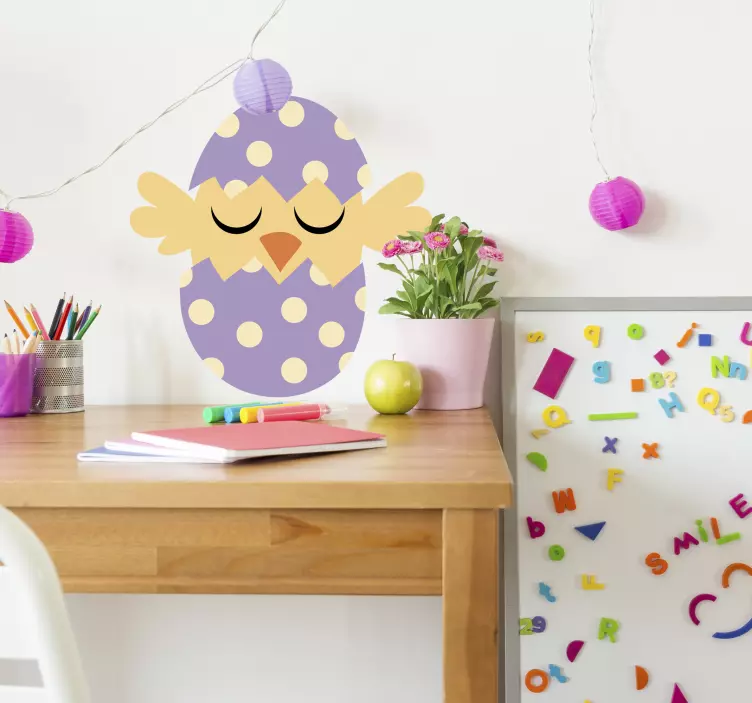 Eastern Bird animal wall sticker - TenStickers