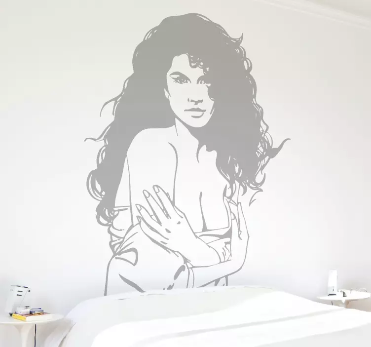 Female Desire Wall Sticker - TenStickers