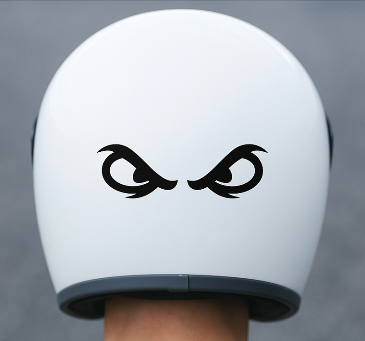 Furious gaze helmet decal motorbike sticker - TenStickers