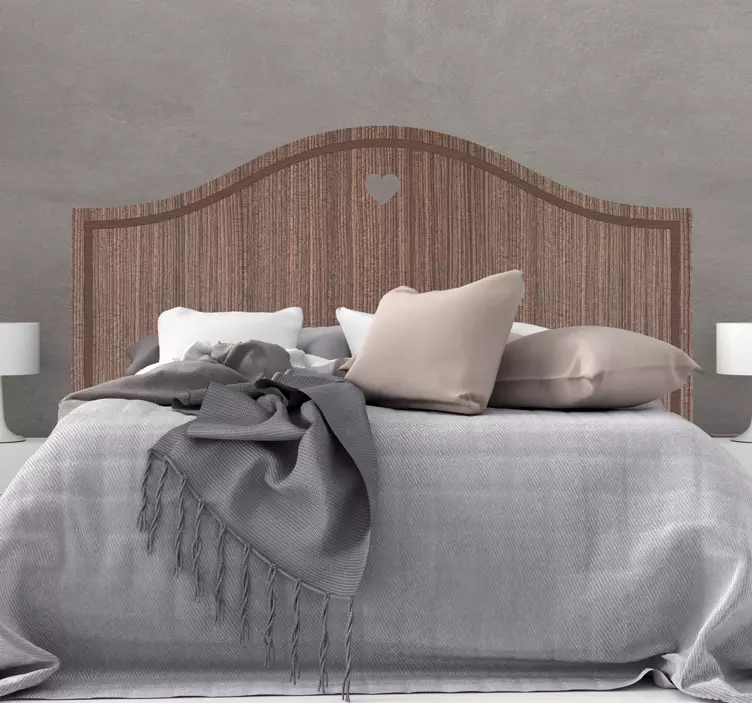 Headboard Bedroom Sticker - TenStickers