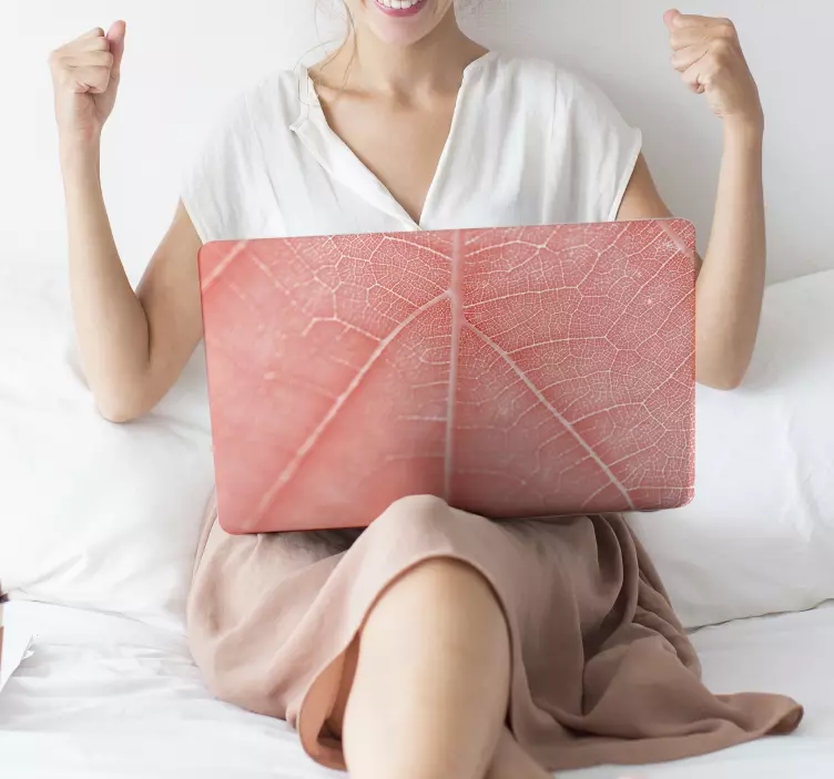 Leaf Pattern Surface laptop skin - TenStickers