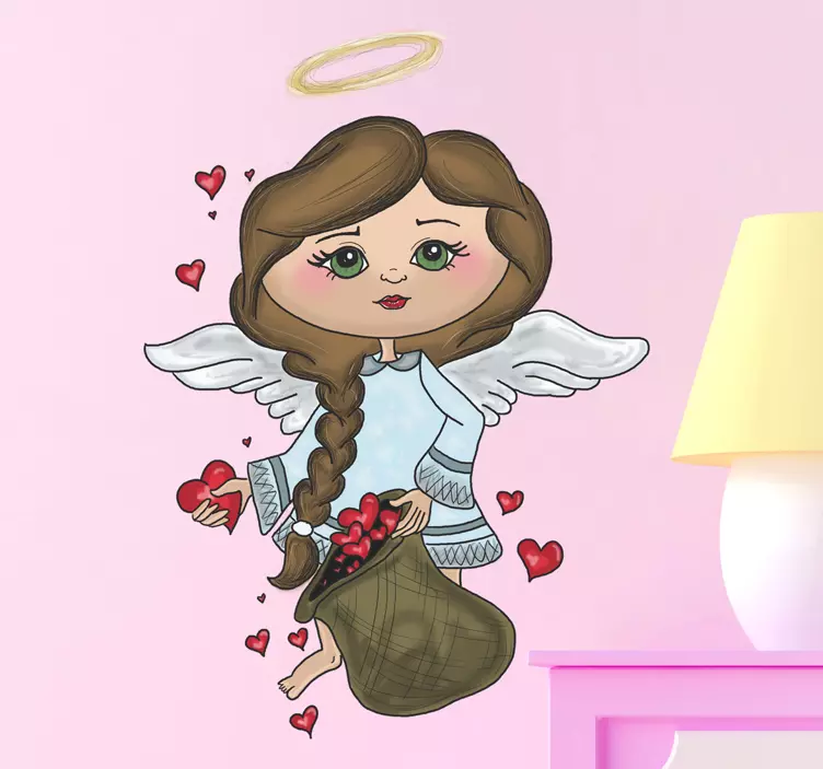 Little Angel Kids Sticker - TenStickers