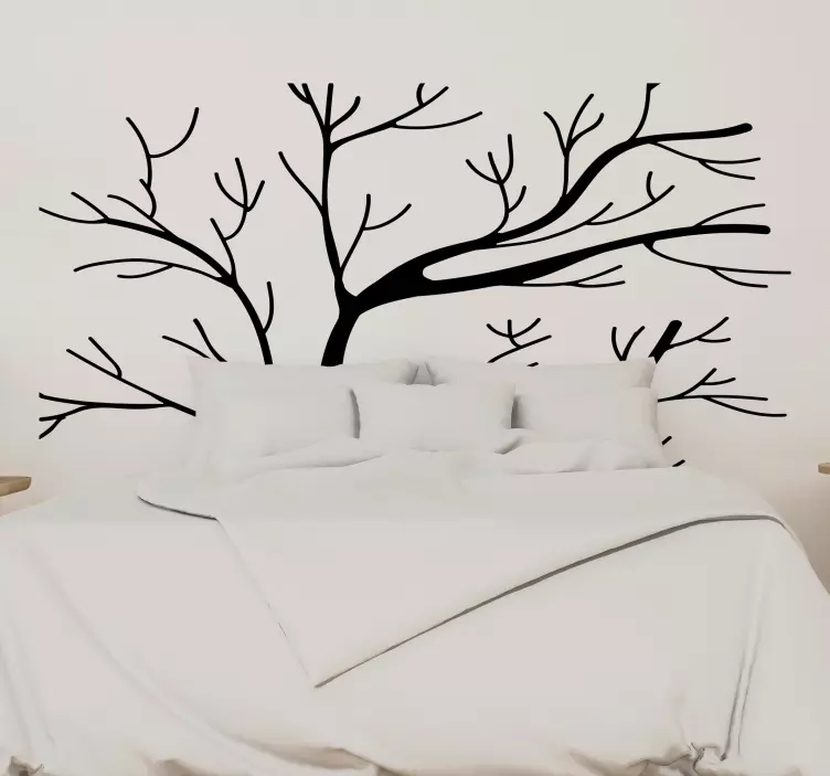 Nature wall sticker branching tree design - TenStickers