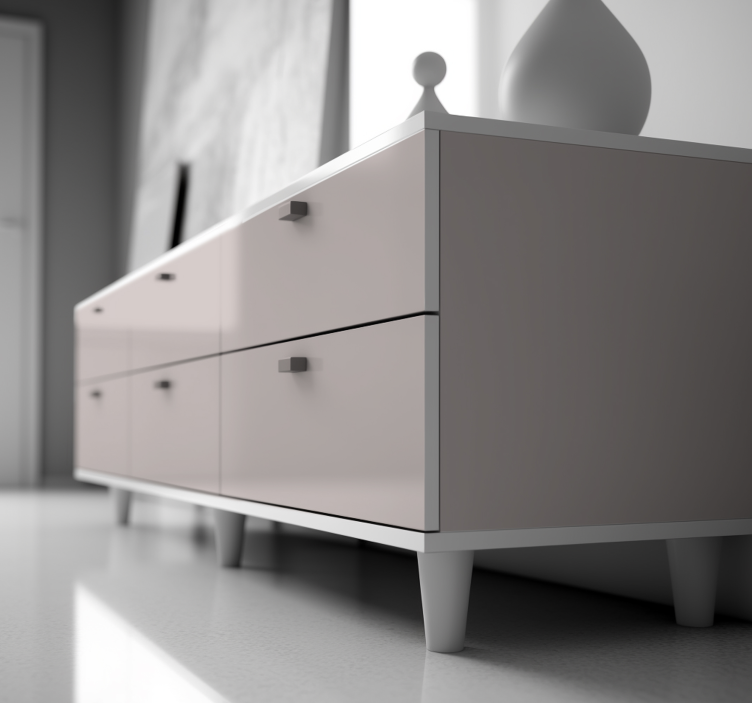 Pastel gray vinyl sheet furniture sticker - TenStickers