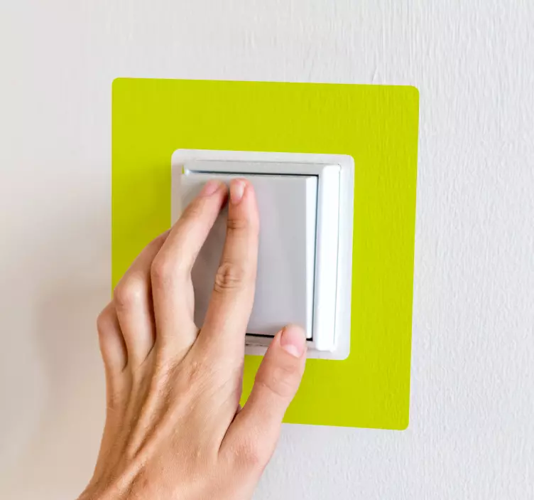 Phosphorescent switch light switch decal - TenStickers