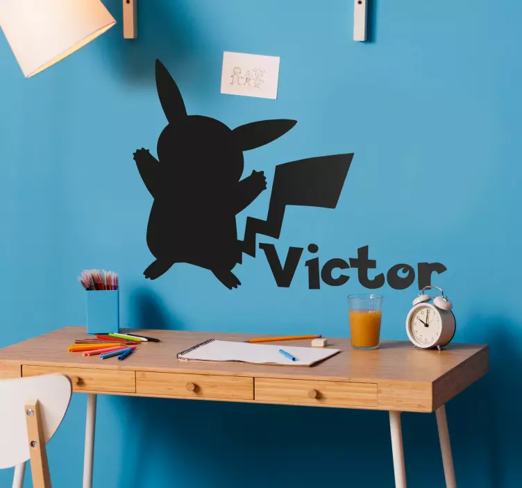 Pokémon with name Personalised sticker - TenStickers