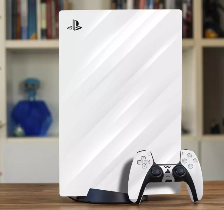 Ps5 skin white console cover - TenStickers