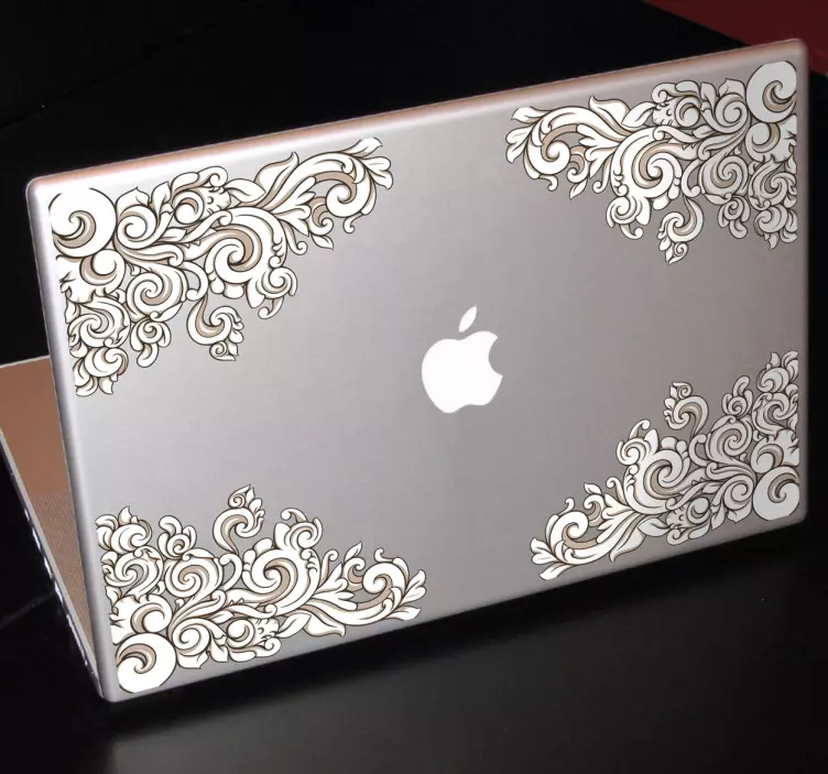 Renaissance Corners Laptop Sticker - TenStickers