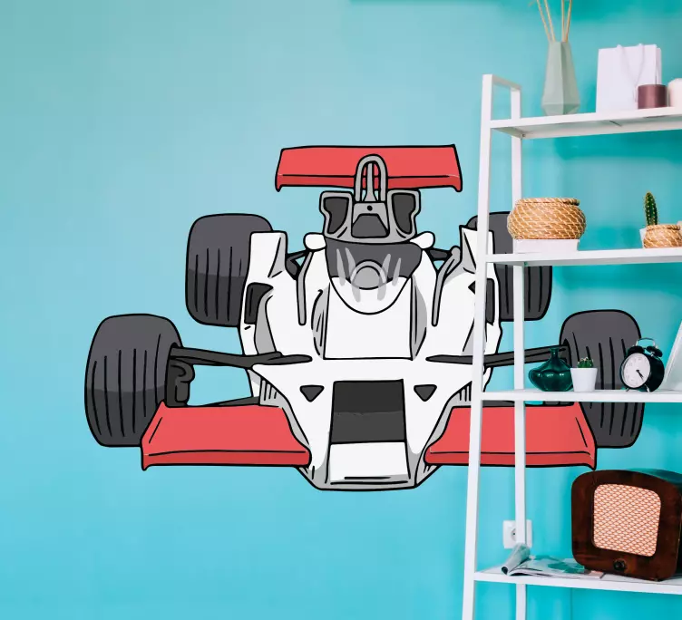 Silverstone Marlboro vintage sticker - TenStickers