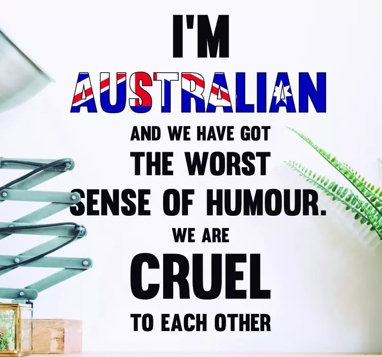 Steve Irwin Humour Quote Sticker - TenStickers