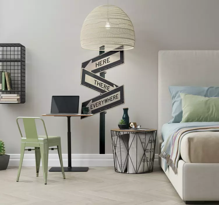 Street signs road sign stickers - TenStickers