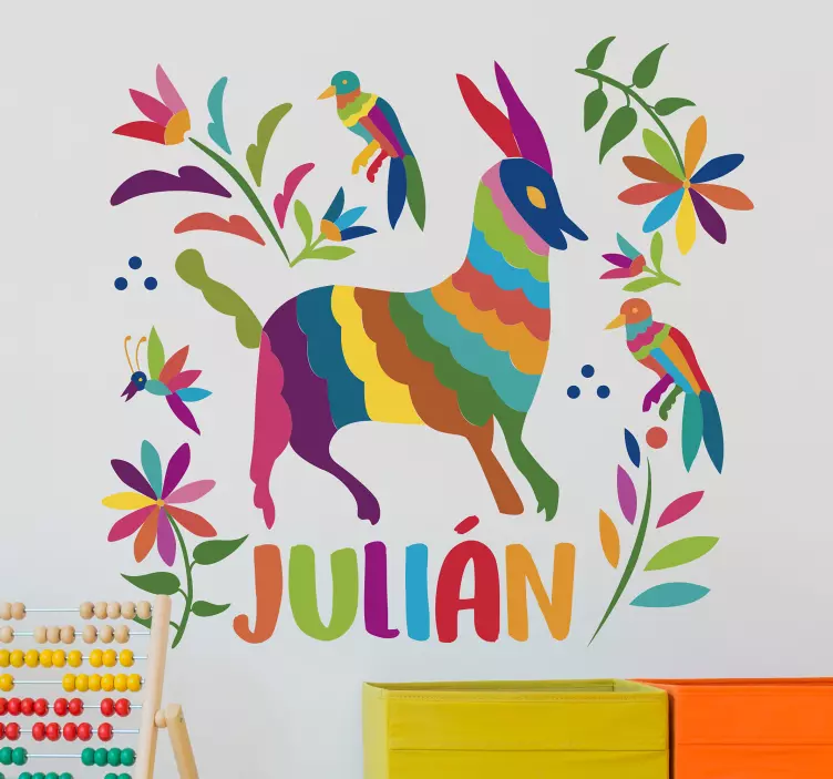 Tenangos drawing wall sticker - TenStickers