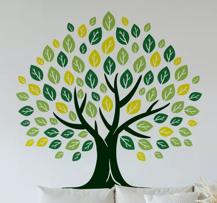 Tree of Life living room wall sticker - TenStickers
