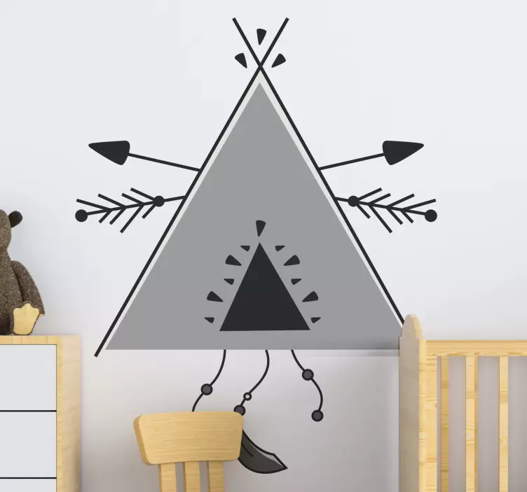 Tribal Pattern Element wall sticker for kids - TenStickers